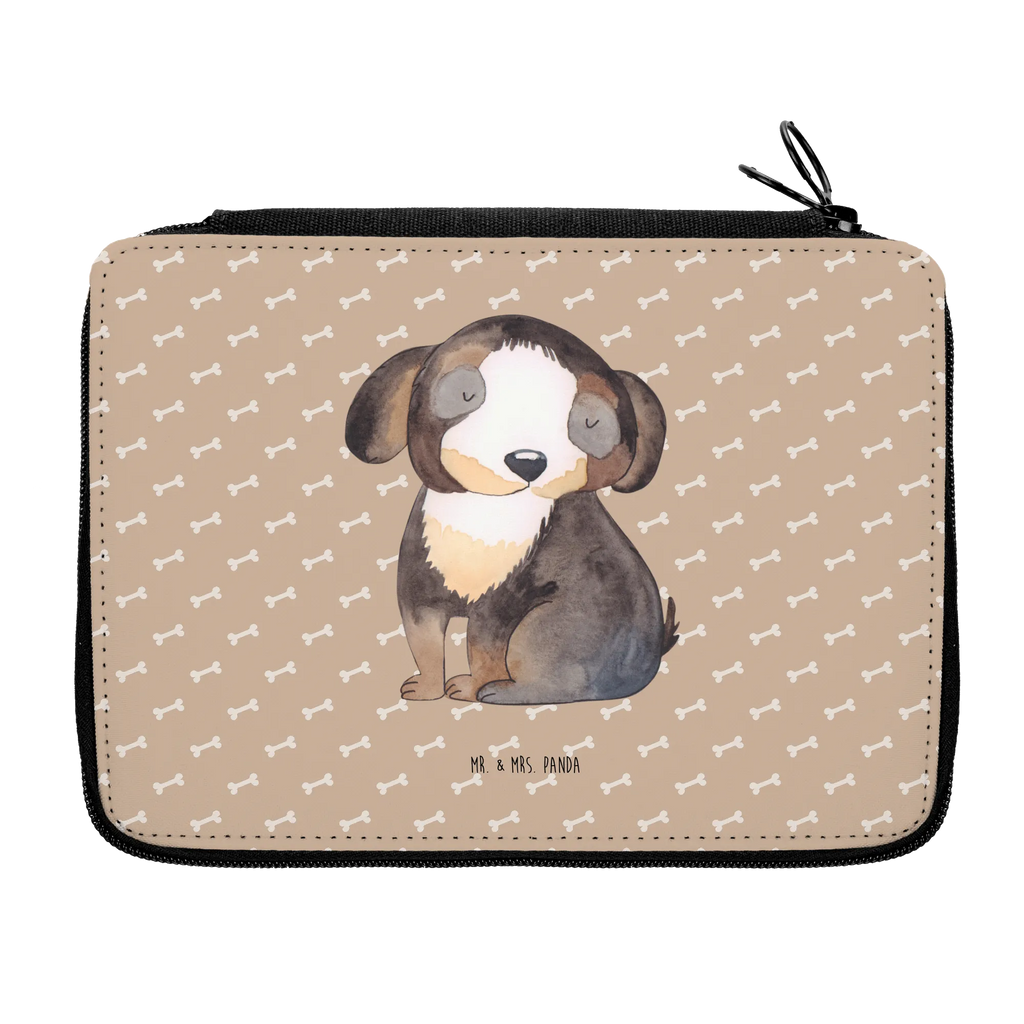 Federmappe Hund entspannt Federmäppchen bedruckt, Geschenk, Bestückte Federmappe, Büro Stifte Etui, Federmäppchen, Kind, Schülerin, Stifte Etui, Schule, Einschulung, Federmappe Einschulung, Schüler, Motiv, Kinder Federmappe, Grundschule, Stifterolle, Federmappe, Stiftetasche, Hund, Hundemotiv, Haustier, Hunderasse, Tierliebhaber, Hundebesitzer, Sprüche, Liebe, Hundeliebe, schwarzer Hund, Hundeglück