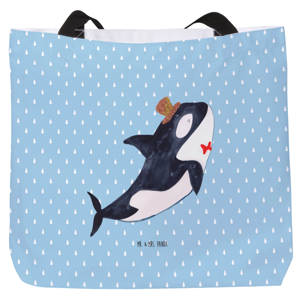 Shopper orca cylinder shopping bag, woman, beach bag, carrier bag, XXL, large, shopper, handle bag, bag, Seafood, aquatic animals, ocean, sea, fish, shells, corals, reef, whale, narwhal, sea urchin, lobster, platypus, turtle, manatee, crocodile, orca, shrimp, gifts for seafood lovers, water world, underwater animals, underwater world, vacation, deep sea, seafood fans, gift ideas, seafood decoration, seafood posters, confetti, birthday, party, congratulations, glitter, celebration, feast