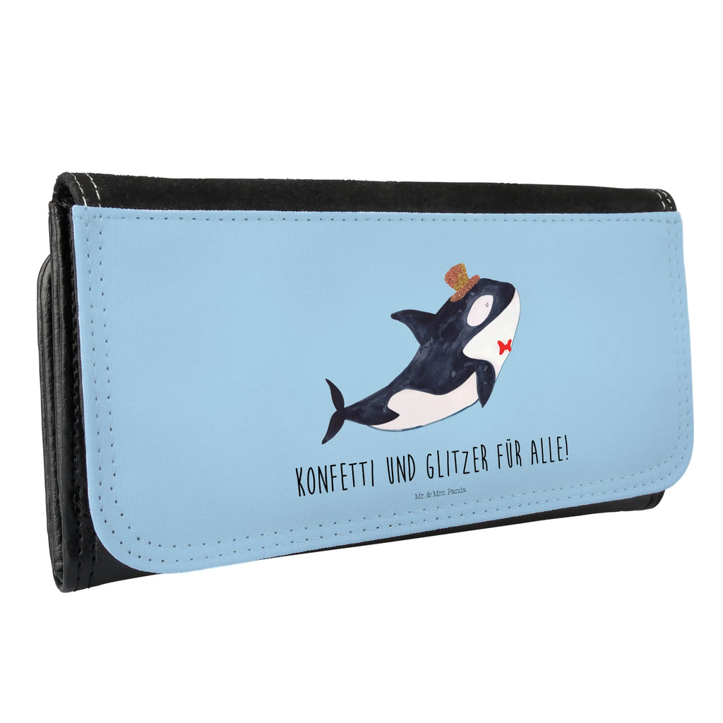 Portfel damski Orka cylinder Zwierzeta morskie, Morze, Wakacje