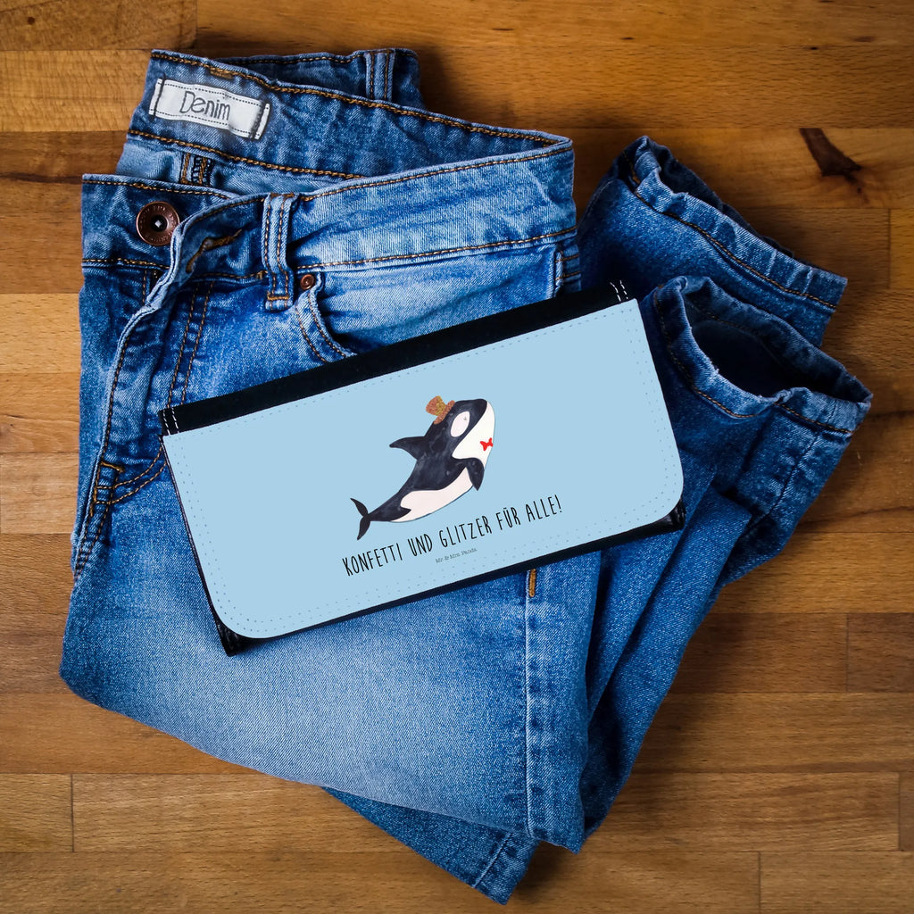 Portfel damski Orka cylinder Zwierzeta morskie, Morze, Wakacje