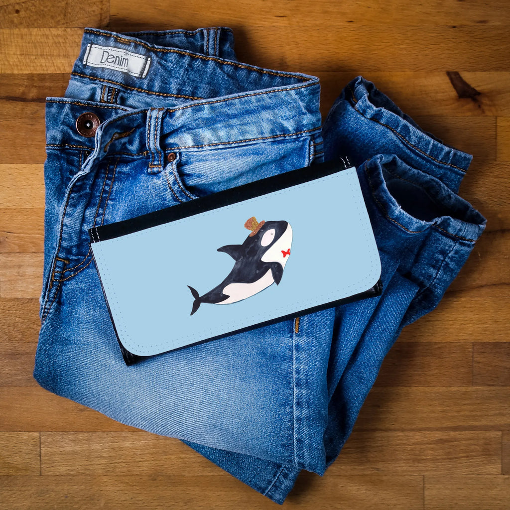 Portfel damski Orka cylinder Zwierzeta morskie, Morze, Wakacje