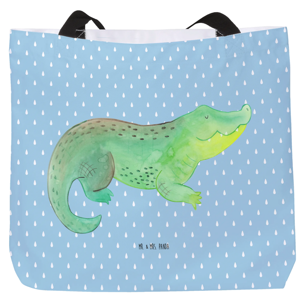 Shopper Crocodile Beutel, Einkaufsbeutel, XXL Tasche, Alltagstasche, Tüte, Einkaufstasche, Tragebeutel, Stofftasche, Schulbeutel, Ausflug, Freizeittasche, Shopper, XL, Schultasche, Strandtasche, Schultertasche, Urlaub, Meer, Meerestiere, Lieblingsmensch, Freundin, Abenteuerlust, Verrückt sein, Krokodil, Beste Freundin, Spontan sein, Reiselust, Krokodile