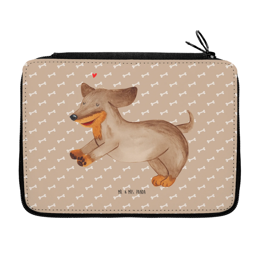 Federmappe Hund Dackel Kind, Stiftetasche, Federmappe Einschulung, Stifte Etui, Federmappe, Stifterolle, Federmäppchen bedruckt, Geschenk, Schülerin, Schule, Schüler, Grundschule, Bestückte Federmappe, Kinder Federmappe, Federmäppchen, Motiv, Einschulung, Büro Stifte Etui, Hund, Hundemotiv, Haustier, Hunderasse, Tierliebhaber, Hundebesitzer, Sprüche, Dachshund, Hunde, Dackel, happy dog