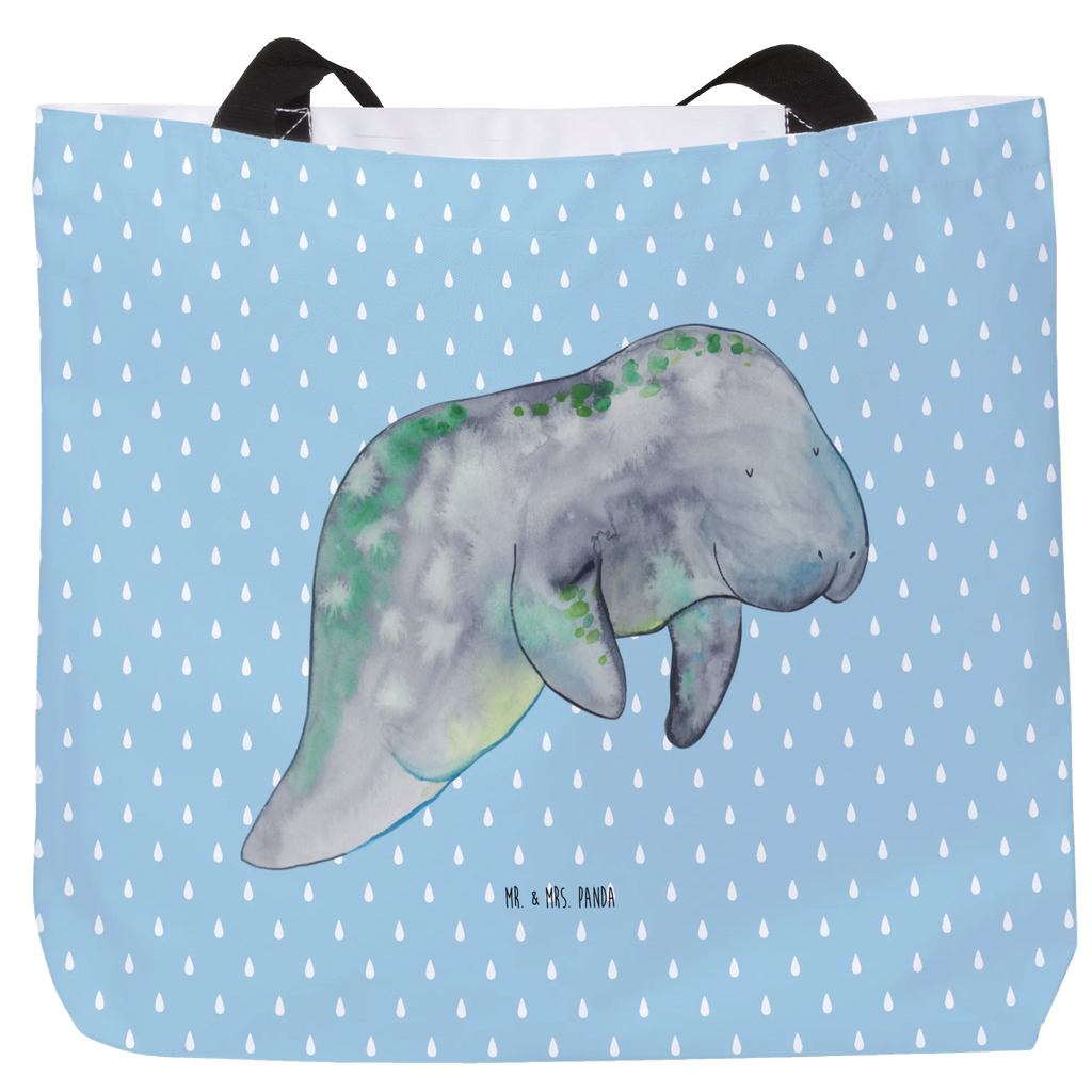 Shopper manatee Relax Einkaufsbeutel, Freizeittasche, Shopper, Einkaufstasche, Schulbeutel, Schultasche, Alltagstasche, Strandtasche, Tragebeutel, Beutel, Tasche, Meerestiere, Meer, Urlaub, Zucker, Essen, Abnehmen, Süßigkeiten, Diät, Diätwahn, Seekuh, Seekühe