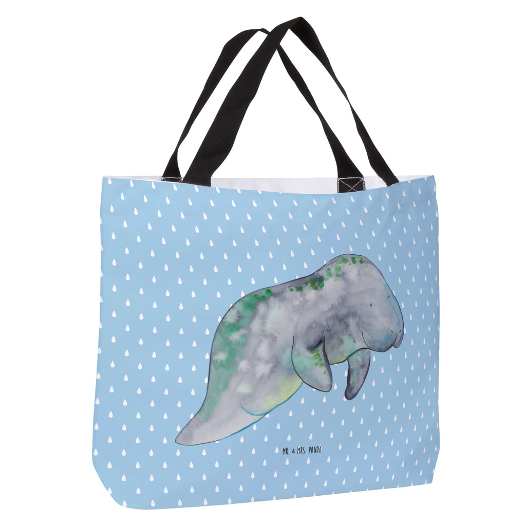 Shopper manatee Relax Einkaufsbeutel, Freizeittasche, Shopper, Einkaufstasche, Schulbeutel, Schultasche, Alltagstasche, Strandtasche, Tragebeutel, Beutel, Tasche, Meerestiere, Meer, Urlaub, Zucker, Essen, Abnehmen, Süßigkeiten, Diät, Diätwahn, Seekuh, Seekühe