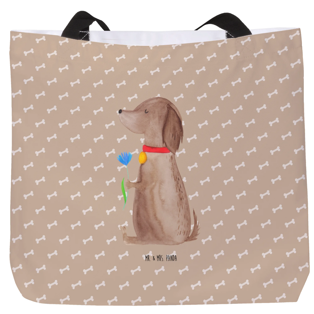 Shopper Dog flower Schultertasche, Shopper, Stofftasche, Freizeittasche, Strandtasche, XXL Tasche, XL, Einkaufstasche, Tüte, Tragebeutel, Schultasche, Schulbeutel, Alltagstasche, Beutel, Einkaufsbeutel, Ausflug, Sprüche, Hund, Hundebesitzer, Hunderasse, Haustier, Hundemotiv, Tierliebhaber, Frauchen, Hunde, Hundeliebe