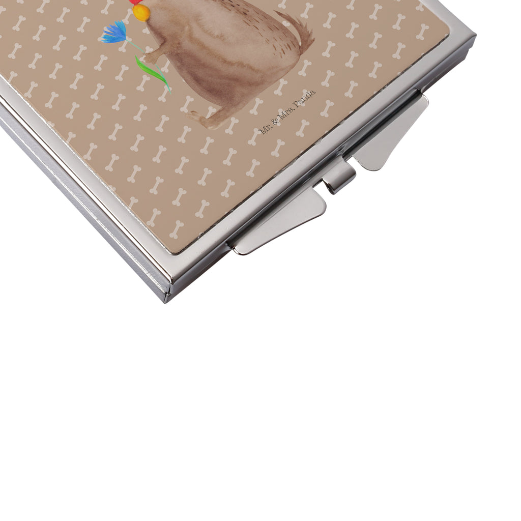 Handbag mirror Dog flower Spiegel Für Schminktasche, Spiegel Für Unterwegs, Mini Spiegel, Design Taschenspiegel, Schminkspiegel Kompakt, Handspiegel Zum Mitnehmen, Handspiegel Geschenkidee, Taschen-Kosmetikspiegel, Spiegel Für Handtasche, Kosmetikspiegel Klein, Handspiegel Für Damen, Deko Handspiegel, Tragbarer Spiegel, Runder Taschenspiegel, Spiegel Für Make-Up Tasche, Klappbarer Handspiegel, Vintage Kompaktspiegel, Quadratischer Handspiegel, Klappspiegel, Taschenspiegel, Schminkspiegel To Go, Klappbarer Taschenspiegel, Kompaktspiegel, Handtaschenspiegel, Reise Spiegel, Handspiegel Mit Hülle, Silber, Haustier, Hundemotiv, Tierliebhaber, Hunderasse, Hund, Hundebesitzer, Sprüche, Hundeliebe, Hunde, Frauchen