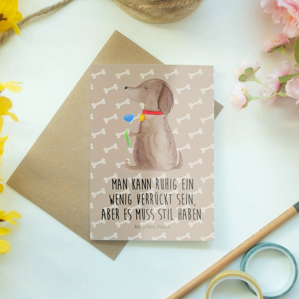 Kartka okolicznościowa pies kwiat Pies, motyw psa, zwierzę domowe, rasa psa, miłośnik zwierząt, właściciel psa, powiedzenia