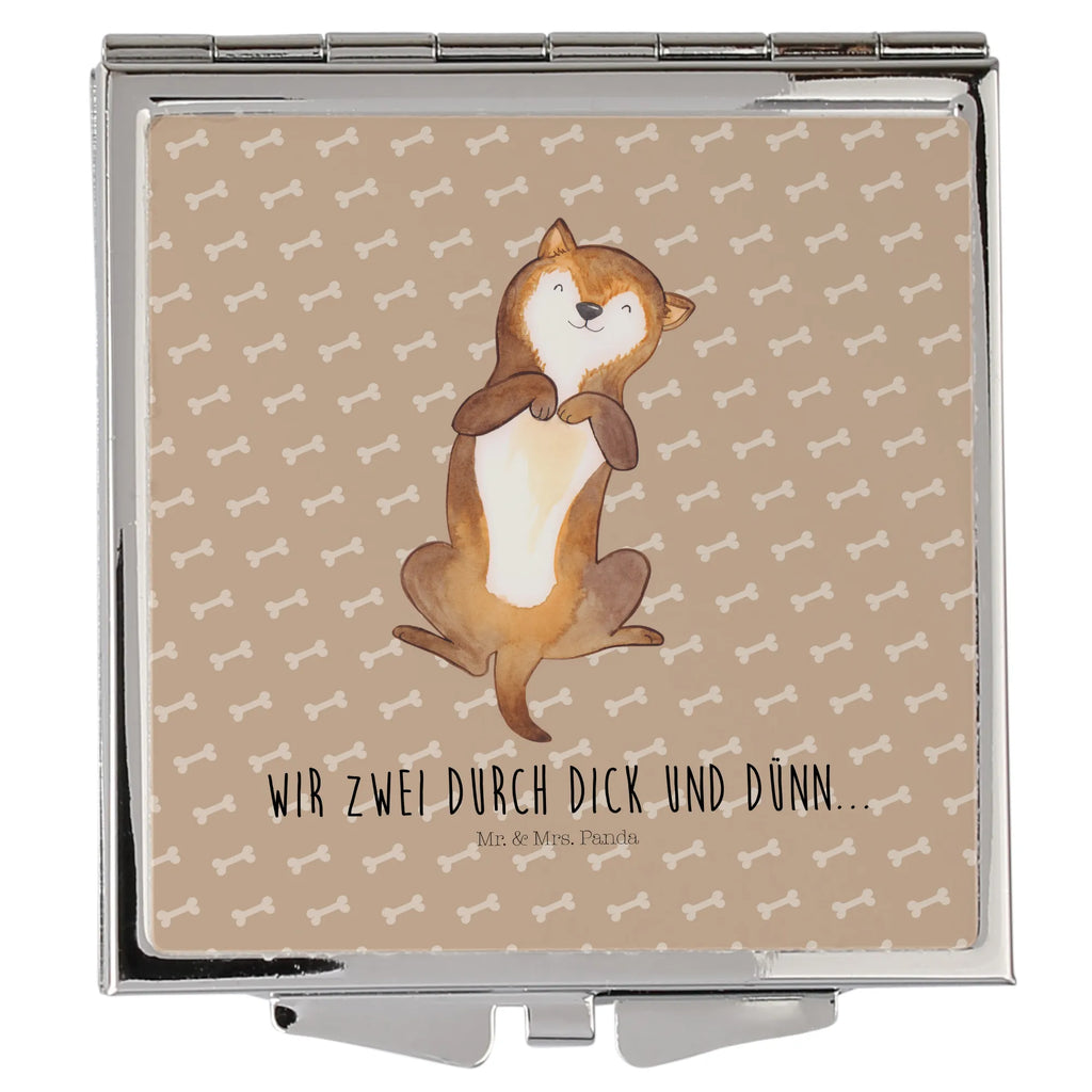 Handbag mirror Dog Stroke silver, make-up mirror, square, handbag, make up, mirror, dog, mutt, hound, woof, dog mama, dog breed, love dogs, love for dogs, dog decorative items, bag with dog print, funny gifts for dog owners, what do you give a dog lover, Christmas gifts for dogs, gifts for dogs, dog sayings, dog puppy, dog love, belly rub, Dog