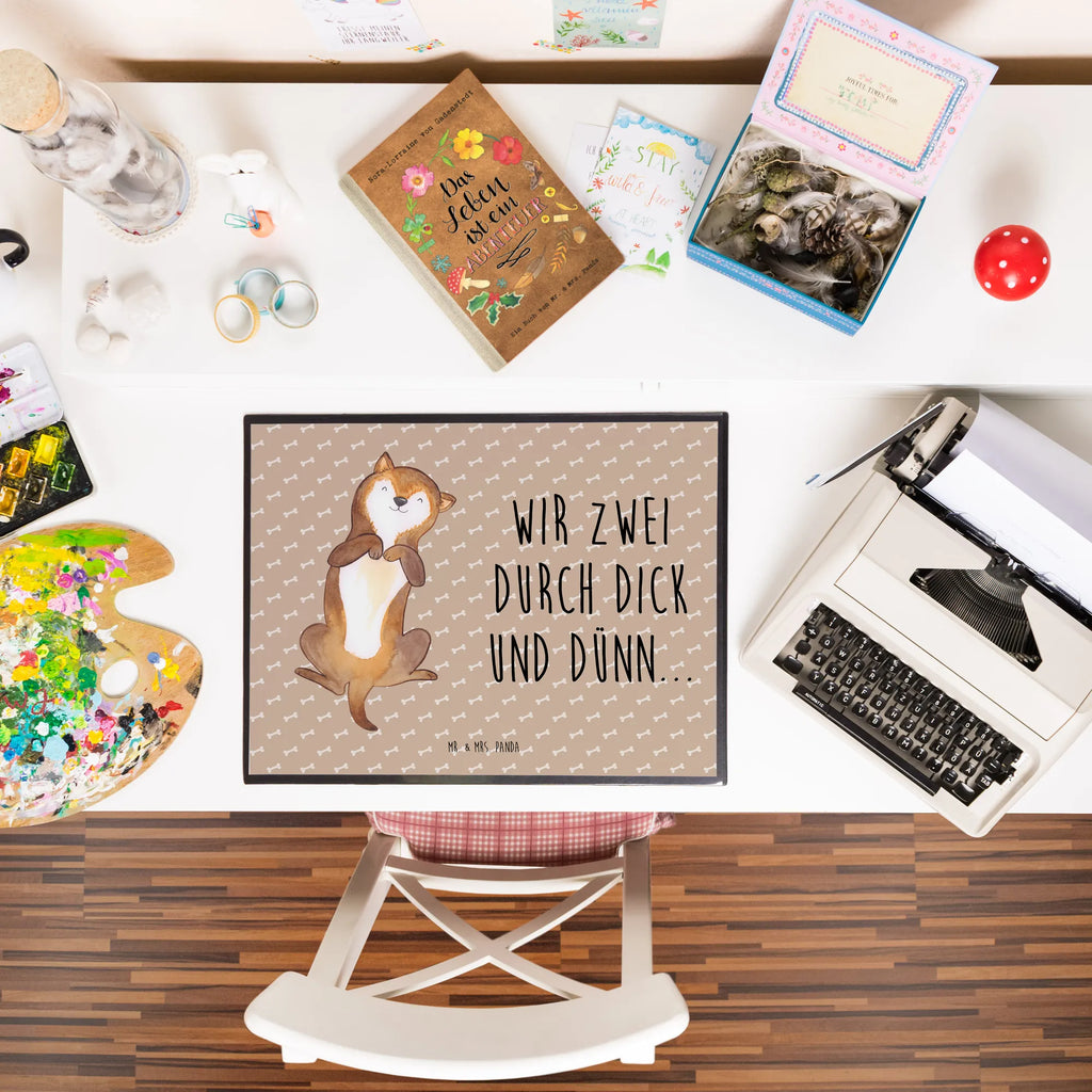 Podkładka na biurko pies głaskać Pies, motyw psa, zwierzę domowe, rasa psa, miłośnik zwierząt, właściciel psa, powiedzenia