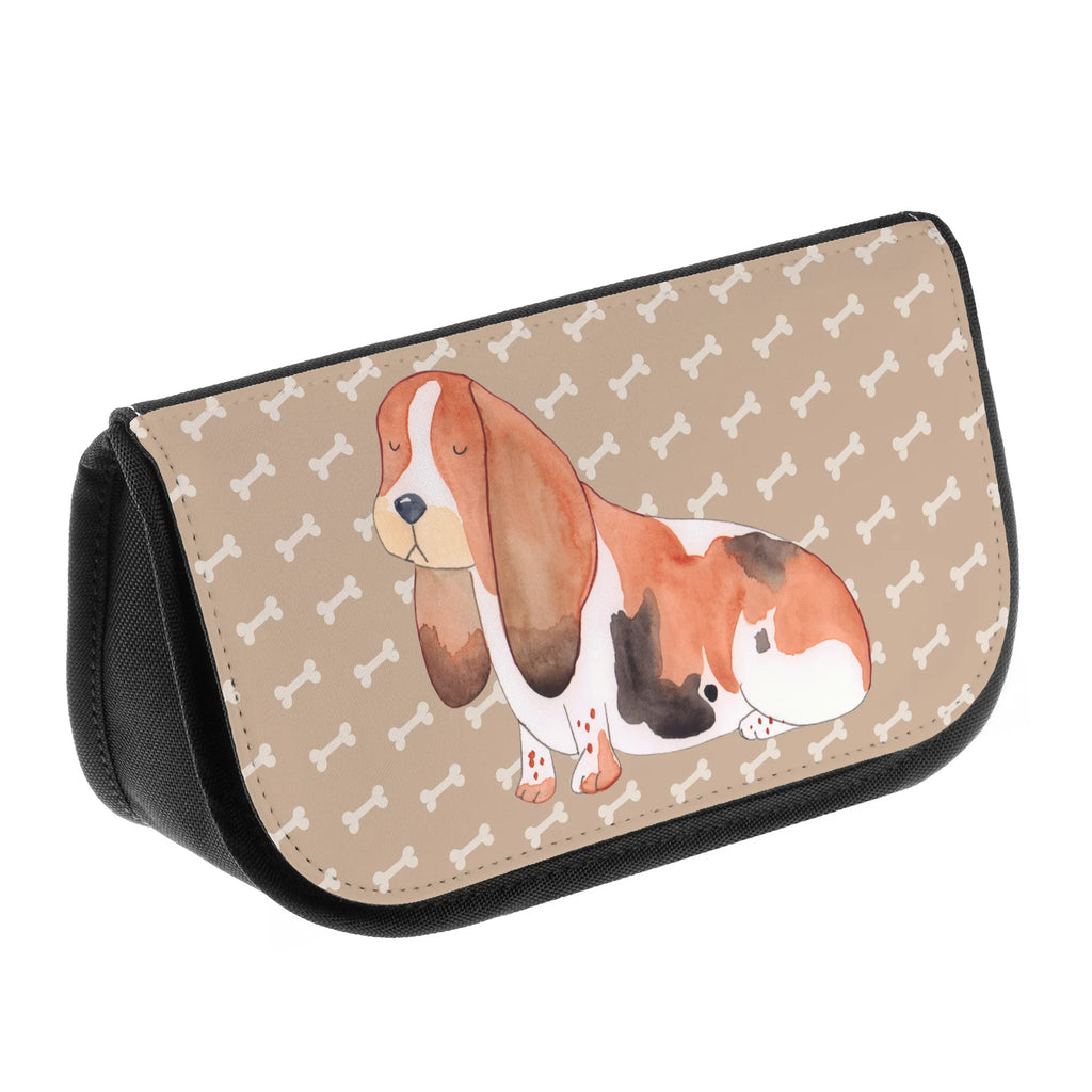 Kosmetiktasche Hund Basset Hound Beauty Bag, Beautybag, Schminkbeutel, bad tasche, kulturtäschchen, kosmetik beutel, utensilientasche, kleines Täschchen, beauty case, reise kosmetiktasche, beauty tasche, kosmetiktäschchen, Reise-Kosmetiktasche, Waschtasche, Necessaire, Kosmetiktasche, Waschbeutel, zubehörtasche, Organizer Tasche, Toilettentasche, toilettenbeutel, Make-Up Bag, Reisenecessaires, Schminktasche, Kulturtasche, Kulturbeutel, Schminktäschchen, reiseschminktasche, hygiene tasche, Hund, Hundebesitzer, Hunderasse, Sprüche, Haustier, Hundemotiv, Tierliebhaber, Basset Hound, Kinderlos, Hundeliebe, Basset
