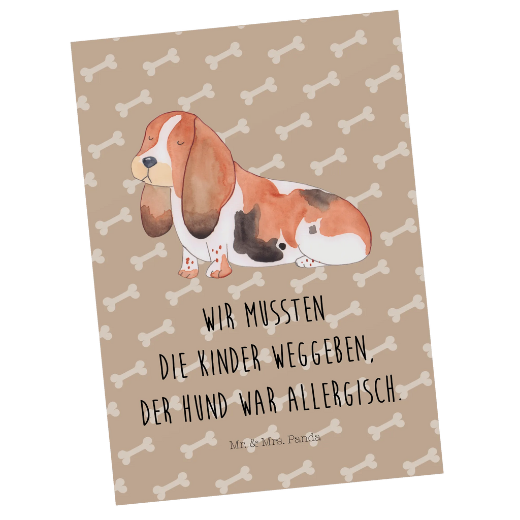 Postkarte Hund Basset Hound Postkarte, Karte, Geschenkkarte, Grußkarte, Einladung, Ansichtskarte, Geburtstagskarte, Einladungskarte, Dankeskarte, Ansichtskarten, Einladung Geburtstag, Einladungskarten Geburtstag, Hund, Hundemotiv, Haustier, Hunderasse, Tierliebhaber, Hundebesitzer, Sprüche, Basset Hound, Basset, Hundeliebe, kinderlos