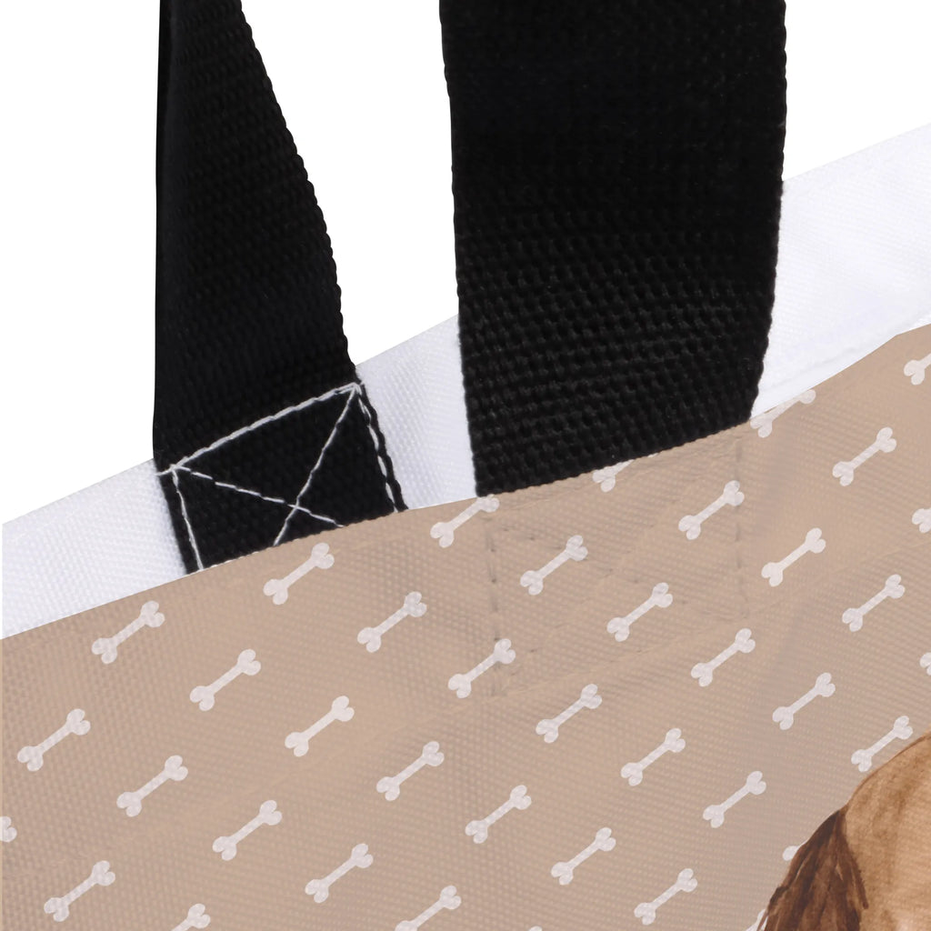 Shopper Hund Kleeblatt Stofftasche, Einkaufstasche, Beutel, Ausflug, Tragebeutel, Tüte, Schultasche, Schultertasche, XL, Freizeittasche, Strandtasche, Shopper, XXL Tasche, Schulbeutel, Einkaufsbeutel, Alltagstasche, Sprüche, Hund, Hundebesitzer, Hunderasse, Haustier, Hundemotiv, Tierliebhaber, Geschenk, Glück, Glücksbringer, Kleeblatt, Motivation, Achtsamkeit, Tagträume, Selbstliebe, Neuanfang