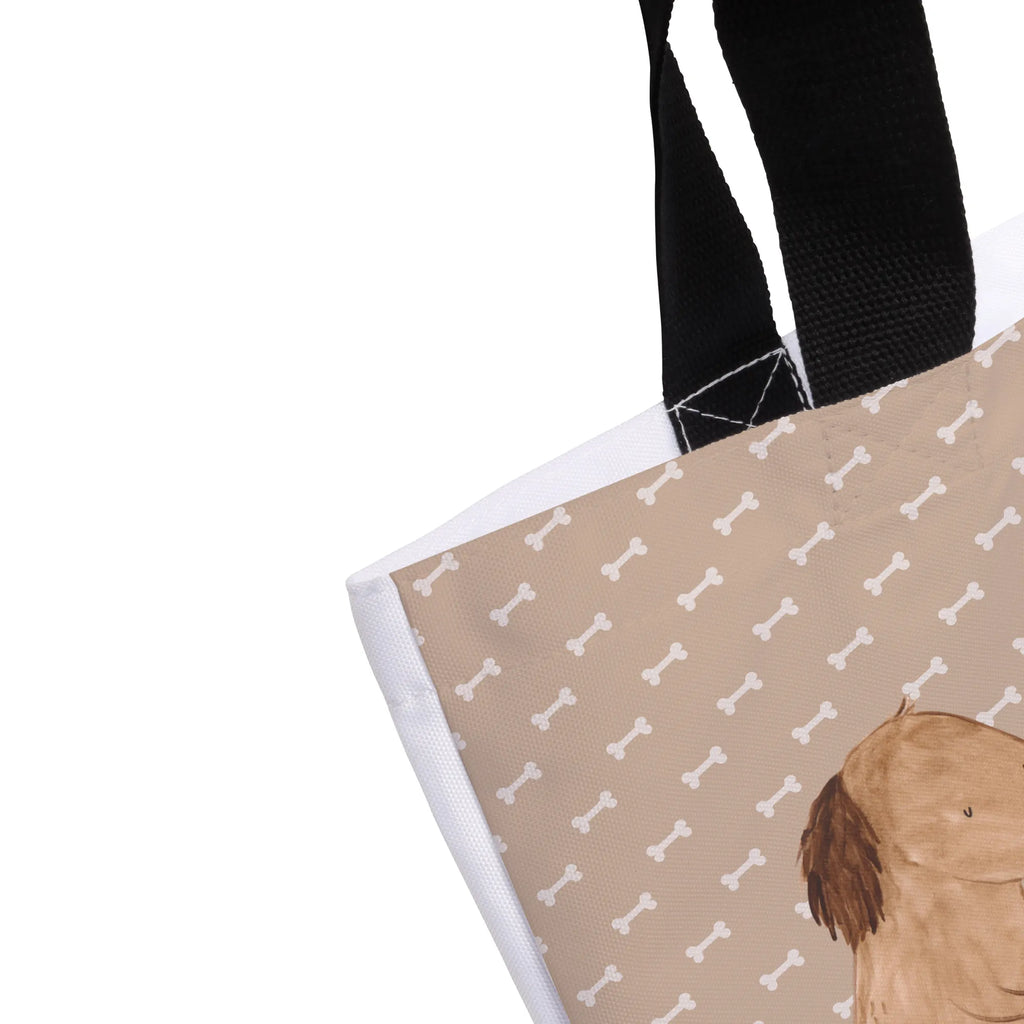 Shopper Hund Kleeblatt Stofftasche, Einkaufstasche, Beutel, Ausflug, Tragebeutel, Tüte, Schultasche, Schultertasche, XL, Freizeittasche, Strandtasche, Shopper, XXL Tasche, Schulbeutel, Einkaufsbeutel, Alltagstasche, Sprüche, Hund, Hundebesitzer, Hunderasse, Haustier, Hundemotiv, Tierliebhaber, Geschenk, Glück, Glücksbringer, Kleeblatt, Motivation, Achtsamkeit, Tagträume, Selbstliebe, Neuanfang