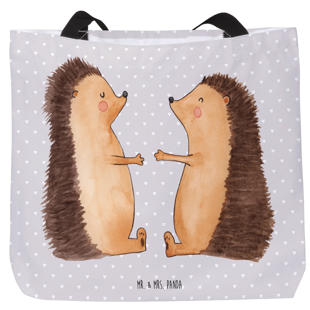 Shopper Hedgehogs in love handle bag, woman, XXL, shopping bag, carrier bag, beach bag, bag, shopper, large, Love, Loving, Two, Together, Marriage, Engagement, Proposal of marriage, Love gift, gift for her, gift for him, anniversary gift, In love, Partner, Engaged, Wedding, Wedding anniversary, Hedgehog, Proof of love, Friend, Anniversary, Girlfriend, Gift, Married