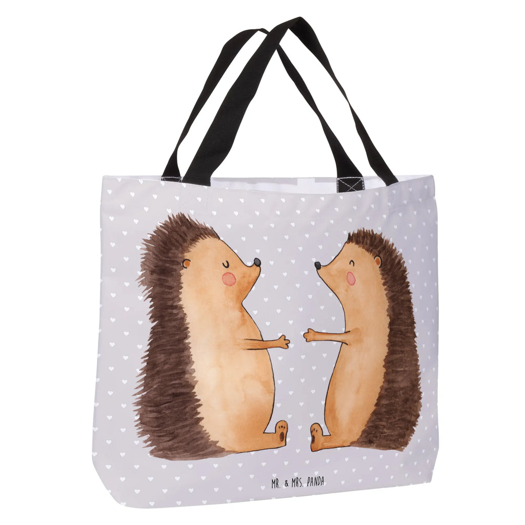 Shopper Hedgehogs in love handle bag, woman, XXL, shopping bag, carrier bag, beach bag, bag, shopper, large, Love, Loving, Two, Together, Marriage, Engagement, Proposal of marriage, Love gift, gift for her, gift for him, anniversary gift, In love, Partner, Engaged, Wedding, Wedding anniversary, Hedgehog, Proof of love, Friend, Anniversary, Girlfriend, Gift, Married