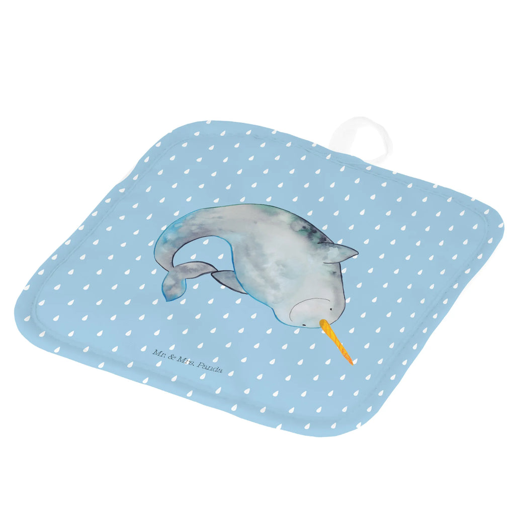 2er Set Topflappen  Narwal Topflappen, Topfhandschuhe, Topflappen 2er Set, Topflappenset, Topflappen Set, Topfuntersetzer, topfhalter, 2er Set Topflappen, Meerestiere, Urlaub, Meer, Narwal, Hausfrau, Putzen, Junggesellin, Kinderzimmer, Aufräumen, Wal