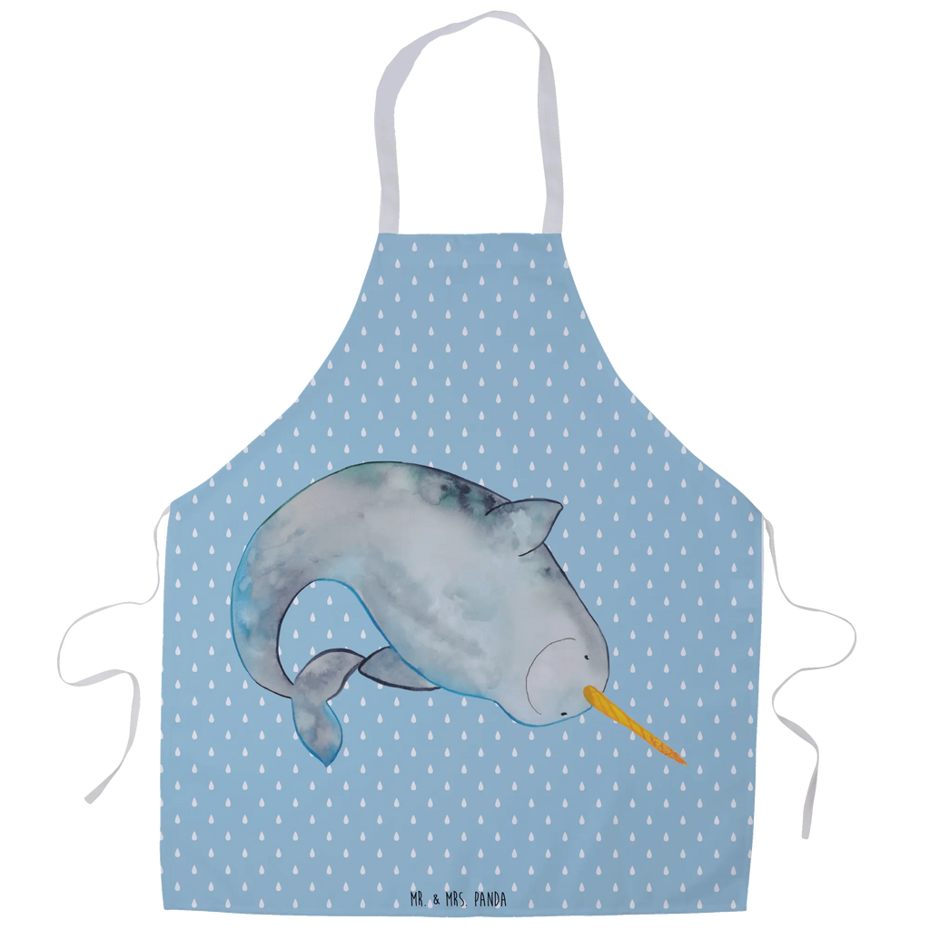 Apron Narwhal Cooking, kitchen apron, baking, baking apron, cooking apron, apron, grill apron, Seafood, aquatic animals, ocean, sea, fish, shells, corals, reef, whale, narwhal, sea urchin, lobster, platypus, turtle, manatee, crocodile, orca, shrimp, gifts for seafood lovers, water world, underwater animals, underwater world, vacation, deep sea, seafood fans, gift ideas, seafood decoration, seafood posters, Narwhal, cleaning, bachelorette, cleaning up, housewife, nursery