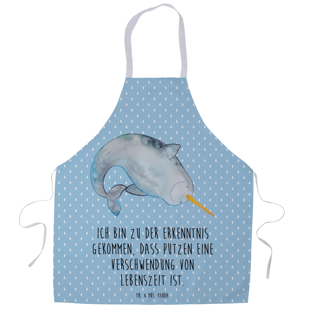 Apron Narwhal Cooking, kitchen apron, baking, baking apron, cooking apron, apron, grill apron, Seafood, aquatic animals, ocean, sea, fish, shells, corals, reef, whale, narwhal, sea urchin, lobster, platypus, turtle, manatee, crocodile, orca, shrimp, gifts for seafood lovers, water world, underwater animals, underwater world, vacation, deep sea, seafood fans, gift ideas, seafood decoration, seafood posters, Narwhal, cleaning, bachelorette, cleaning up, housewife, nursery