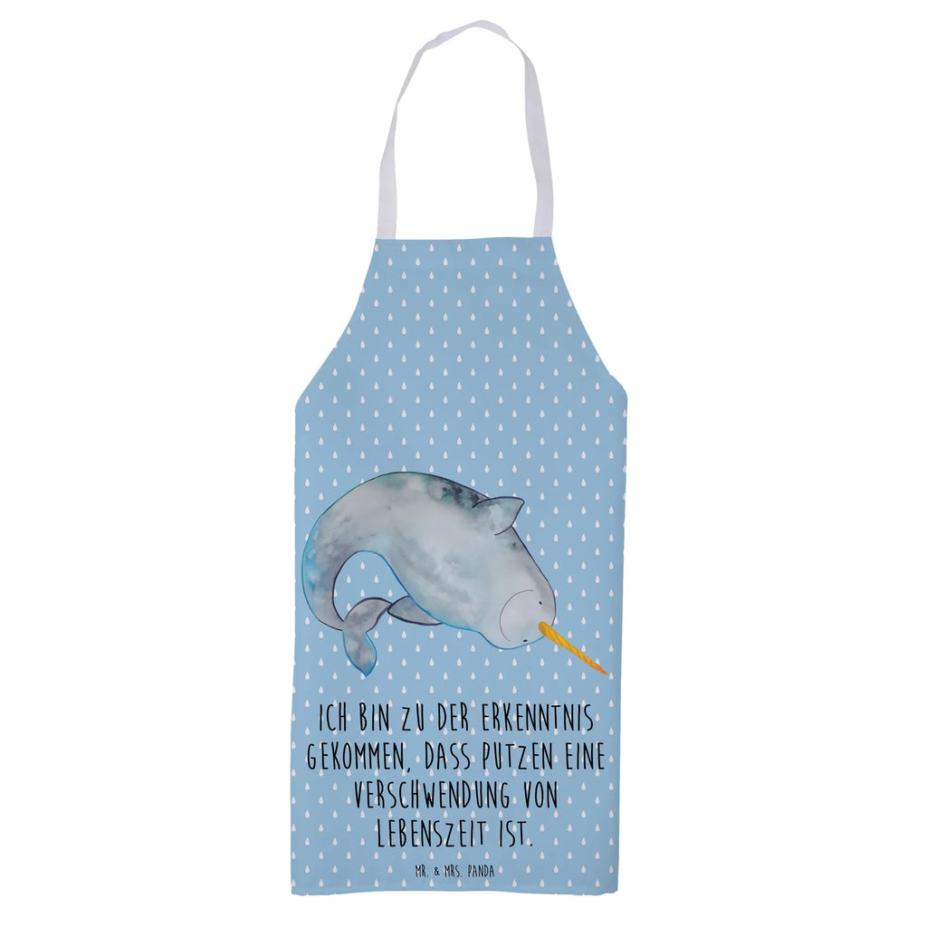 Apron Narwhal Cooking, kitchen apron, baking, baking apron, cooking apron, apron, grill apron, Seafood, aquatic animals, ocean, sea, fish, shells, corals, reef, whale, narwhal, sea urchin, lobster, platypus, turtle, manatee, crocodile, orca, shrimp, gifts for seafood lovers, water world, underwater animals, underwater world, vacation, deep sea, seafood fans, gift ideas, seafood decoration, seafood posters, Narwhal, cleaning, bachelorette, cleaning up, housewife, nursery