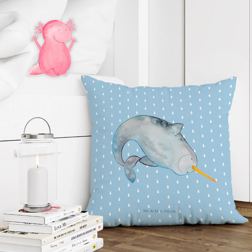 Cushion Narwhal fluffy, pillows, pillow case, sofa, bed, settee, cushion, couch, 40x40, pad, Pillow, bedroom, 40 x 40, soft, Seafood, aquatic animals, ocean, sea, fish, shells, corals, reef, whale, narwhal, sea urchin, lobster, platypus, turtle, manatee, crocodile, orca, shrimp, gifts for seafood lovers, water world, underwater animals, underwater world, vacation, deep sea, seafood fans, gift ideas, seafood decoration, seafood posters, bachelorette, nursery, Narwhal, cleaning up, housewife, cleaning