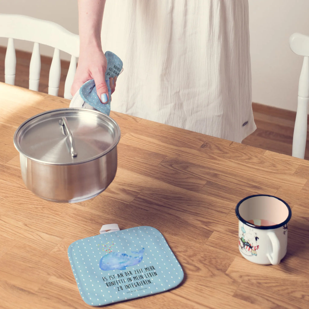 2er Set Topflappen  Wal Konfetti topfhalter, 2er Set Topflappen, Topflappen Set, Topflappenset, Topfhandschuhe, Topflappen, Topflappen 2er Set, Topfuntersetzer, Meerestiere, Urlaub, Meer, Geburtstag, Wale, Neuanfang, Neustart, Lebensabschnitt, Diät, Konfetti, Trennung, Motivation, Abnehmen, Wal