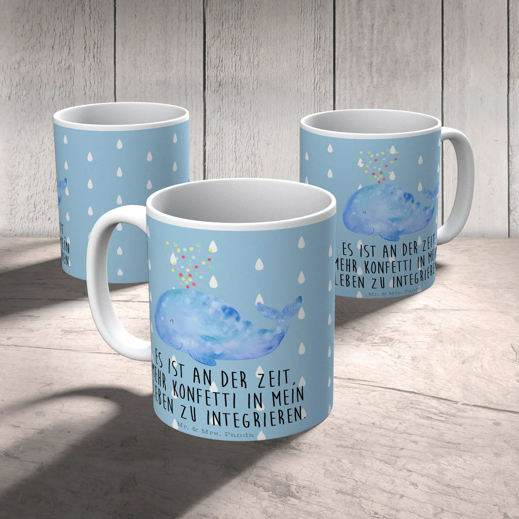 Kubek wieloryb konfetti Tasse, Kaffeetasse, Teetasse, Becher, Kaffeebecher, Teebecher, Keramiktasse, Porzellantasse, Büro Tasse, Geschenk Tasse, Tasse Sprüche, Tasse Motive, Kaffeetassen, Tasse bedrucken, Designer Tasse, Cappuccino Tassen, Schöne Teetassen, Meerestiere, Meer, Urlaub, Wal, Konfetti, Wale, Motivation, Neuanfang, Trennung, Diät, Abnehmen, Neustart, Lebensabschnitt, Geburtstag