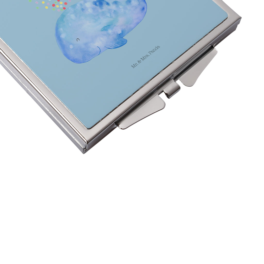 Handbag mirror whale confetti make up, square, handbag, mirror, silver, make-up mirror, Seafood, aquatic animals, ocean, sea, fish, shells, corals, reef, whale, narwhal, sea urchin, lobster, platypus, turtle, manatee, crocodile, orca, shrimp, gifts for seafood lovers, water world, underwater animals, underwater world, vacation, deep sea, seafood fans, gift ideas, seafood decoration, seafood posters, new beginning, confetti, diet, separation, period of life, Whale, birthday, losing weight, motivation, whales, new start