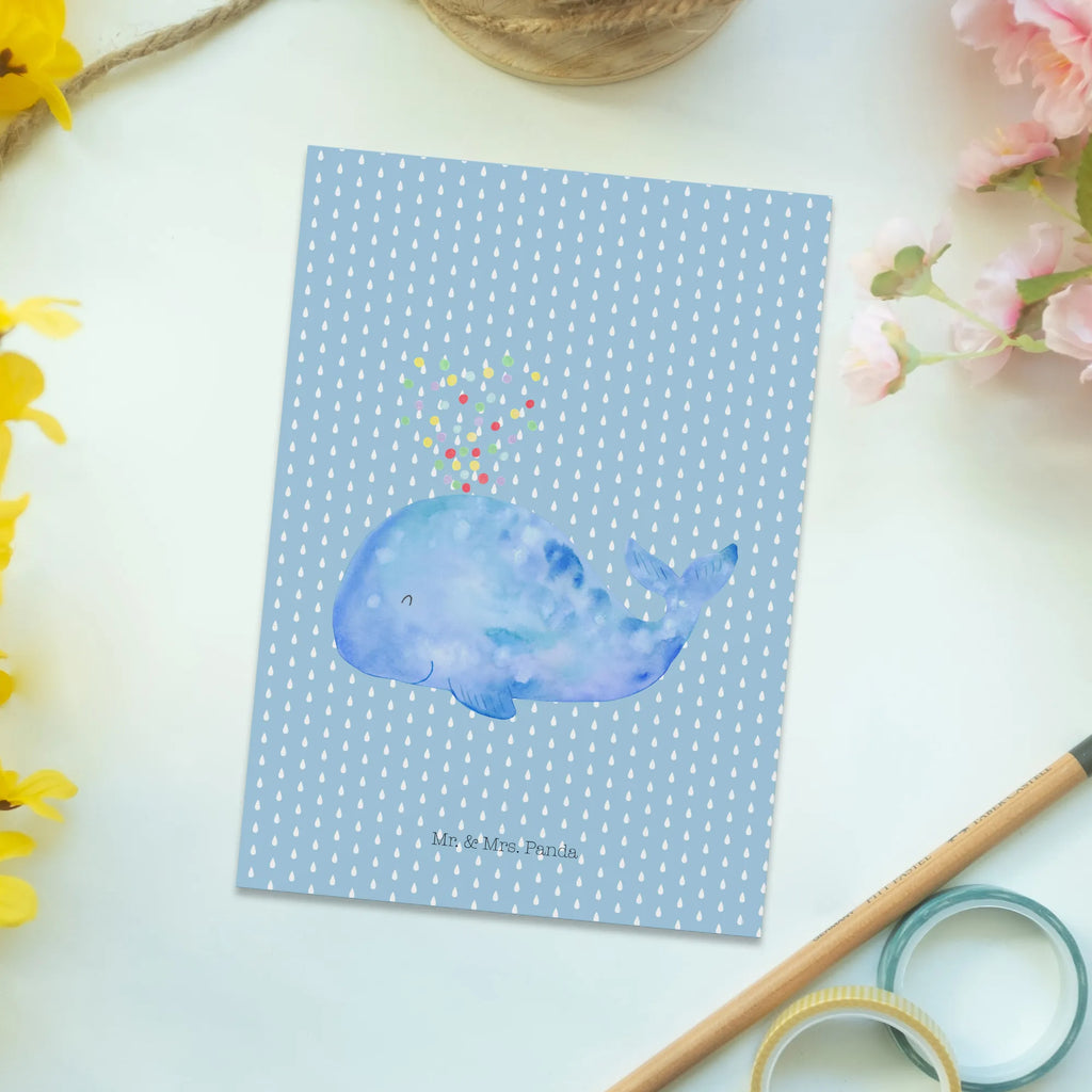 Postcard whale confetti Fotokarte, Postkarte, spruchkarte, Ansichtskarte, kunstkarte, Designkarte, einzelkarte, Motivkarte, Ansichtskarten, Postkarten, Grußkarte, bildkarte, Kunstkarten, Meer, Meerestiere, Urlaub, Wale, Konfetti, Diät, Geburtstag, Wal, Lebensabschnitt, Neuanfang, Trennung, Abnehmen, Motivation, Neustart