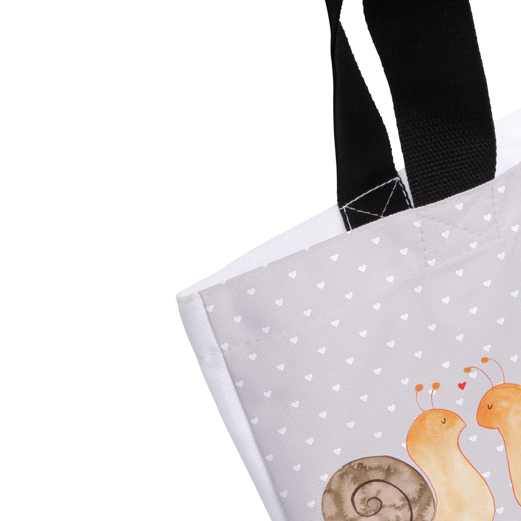 Shopper Snails in love handle bag, large, carrier bag, beach bag, XXL, shopper, bag, shopping bag, woman, Love, Loving, Two, Together, Marriage, Engagement, Proposal of marriage, Love gift, gift for her, gift for him, anniversary gift