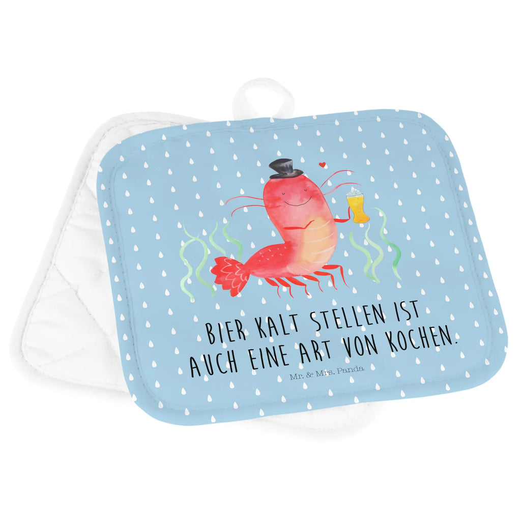 2er Set Topflappen  Hummer Weizen topfhalter, Topfhandschuhe, Topflappenset, Topflappen, Topflappen Set, 2er Set Topflappen, Topfuntersetzer, Topflappen 2er Set, Meerestiere, Urlaub, Meer, Wirtschaft, Gasthaus, Kneipe, Garnele, Junggeselle, Junggesellin, Männerhaushalt, Bier, Garnelen, Kochen, Bierliebhaber