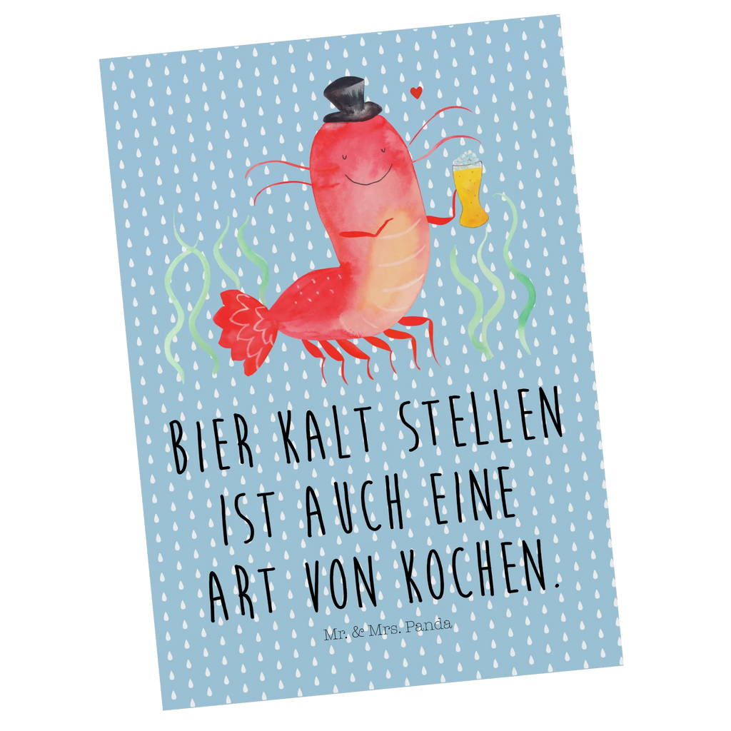 Postcard lobster Wheat Ansichtskarten, Designkarte, bildkarte, spruchkarte, Grußkarte, Ansichtskarte, Kunstkarten, kunstkarte, Motivkarte, Postkarten, Fotokarte, einzelkarte, Postkarte, Urlaub, Meerestiere, Meer, Kneipe, Kochen, Junggeselle, Gasthaus, Junggesellin, Männerhaushalt, Bier, Garnele, Bierliebhaber, Wirtschaft, Garnelen