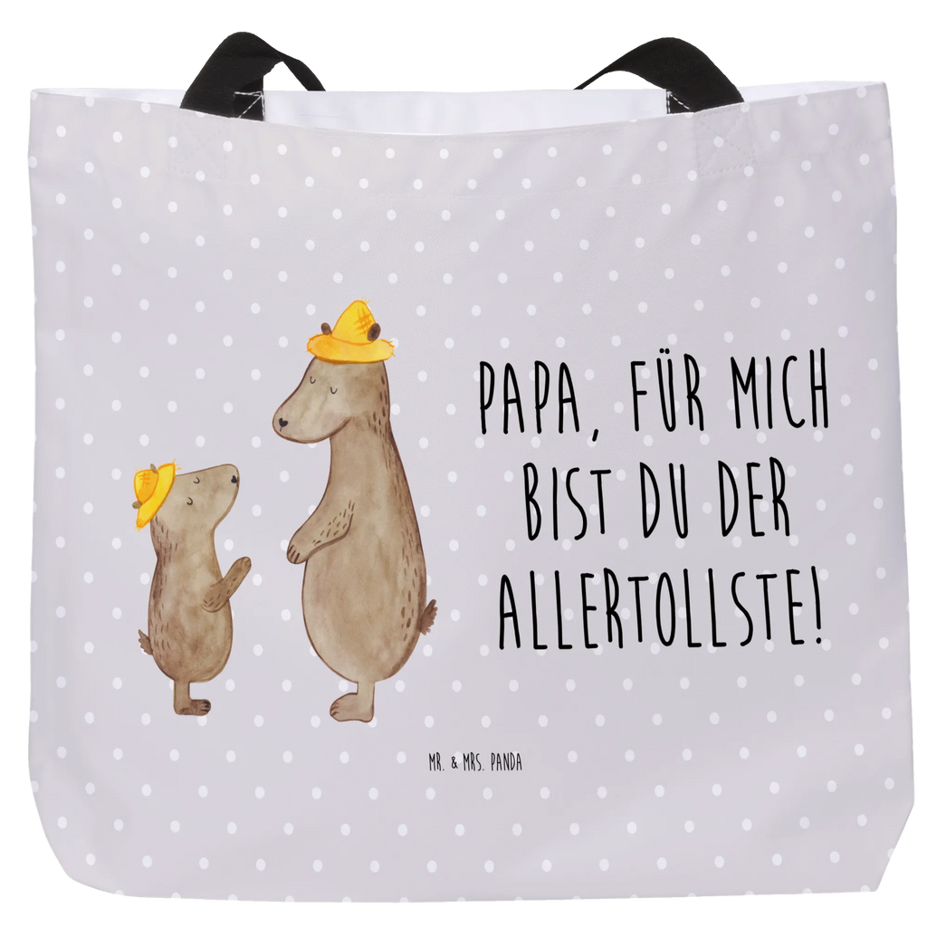 Shopper Bears with hats Shopper, Alltagstasche, XXL Tasche, Ausflug, Beutel, Tüte, Einkaufsbeutel, Freizeittasche, Stofftasche, Schultertasche, Einkaufstasche, Strandtasche, Tragebeutel, XL, Schultasche, Schulbeutel, Oma, Schwester, Mama, Bruder, Papa, Opa, Muttertag, Vatertag, Familie, Vorbild, Söhne, Sohn, Bär, Bären, Family, Paps, Kind, Lieblingsmensch, Dad, Daddy, Vater-Sohn, Papi, Kinder, Vater