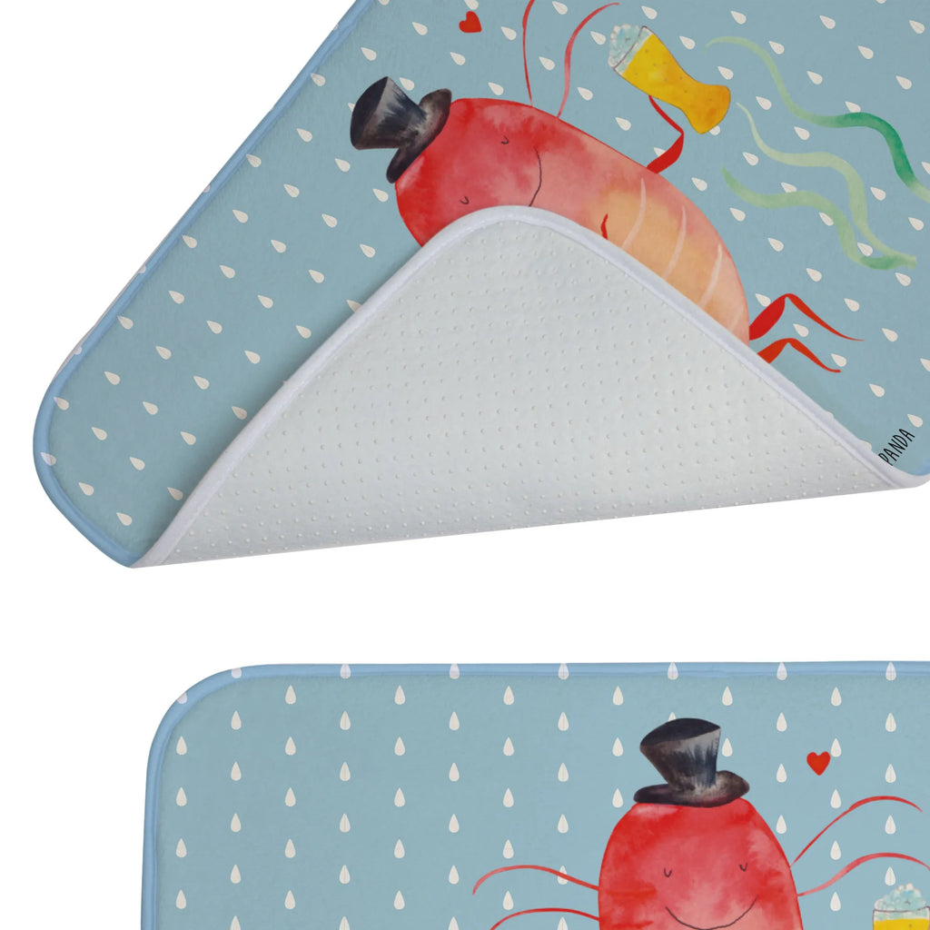 Bath mat lobster Wheat Bath mat, non-slip, Bath rug, Shower mat, Seafood, aquatic animals, ocean, sea, fish, shells, corals, reef, whale, narwhal, sea urchin, lobster, platypus, turtle, manatee, crocodile, orca, shrimp, gifts for seafood lovers, water world, underwater animals, underwater world, vacation, deep sea, seafood fans, gift ideas, seafood decoration, seafood posters, beer, pub, restaurant, economy, bachelor, bachelorette, beer lover, inn, cooking, men's household