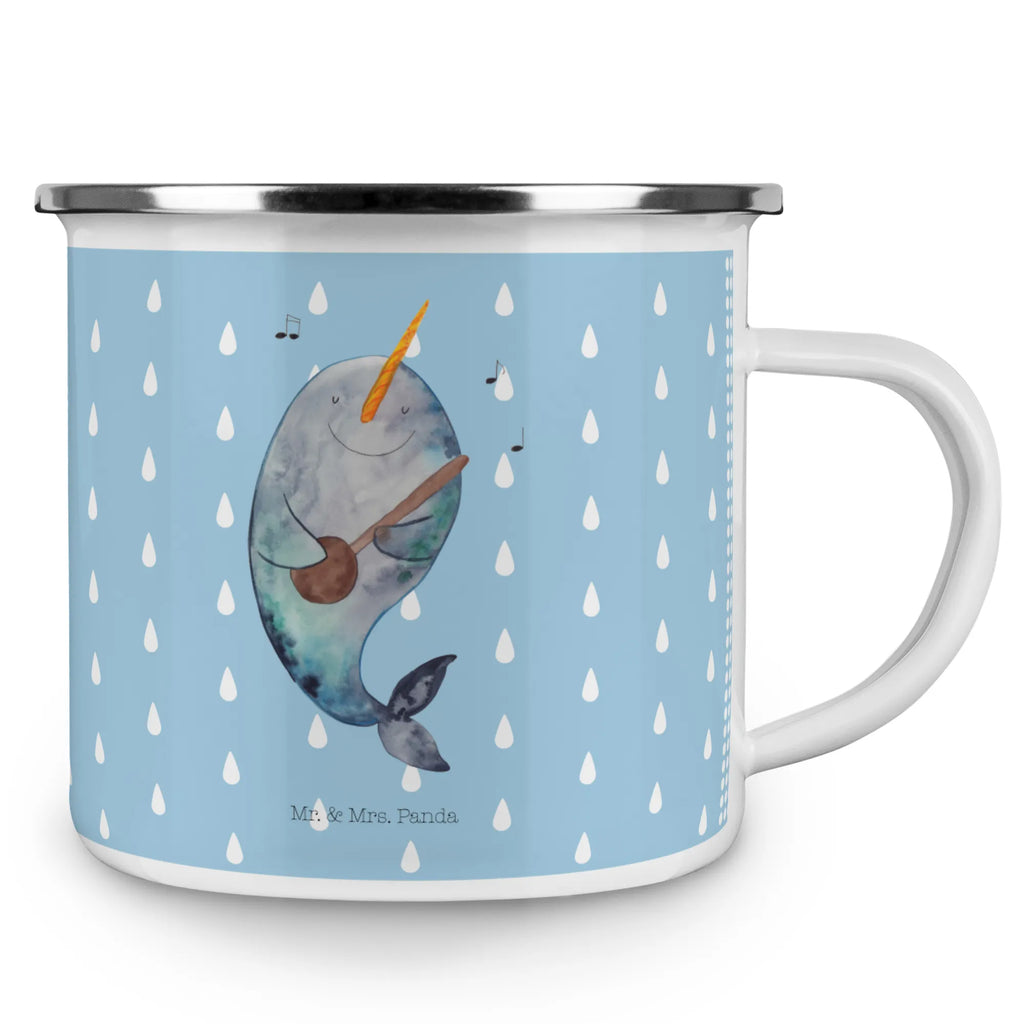 Camping Emaille Tasse Narwal Gitarre Campingtasse, blechbecher, Teebecher, Tasse Emaille, Emaille Tasse, Campingbecher, Teetasse, wanderbecher, Reisebecher, Kaffeetasse, wandertasse, Pott, Tasse, becher emaille, Metalltasse, reisetasse, Becher, Emailletasse, Emaille Becher, Trinkbecher, emaillebecher, metallbecher, Blechtasse, Kaffeebecher, Meerestiere, Urlaub, Meer, Problemlösung, Wal, Narwal, Tanzen, Gitarre, Frust, Probleme, Gespräche