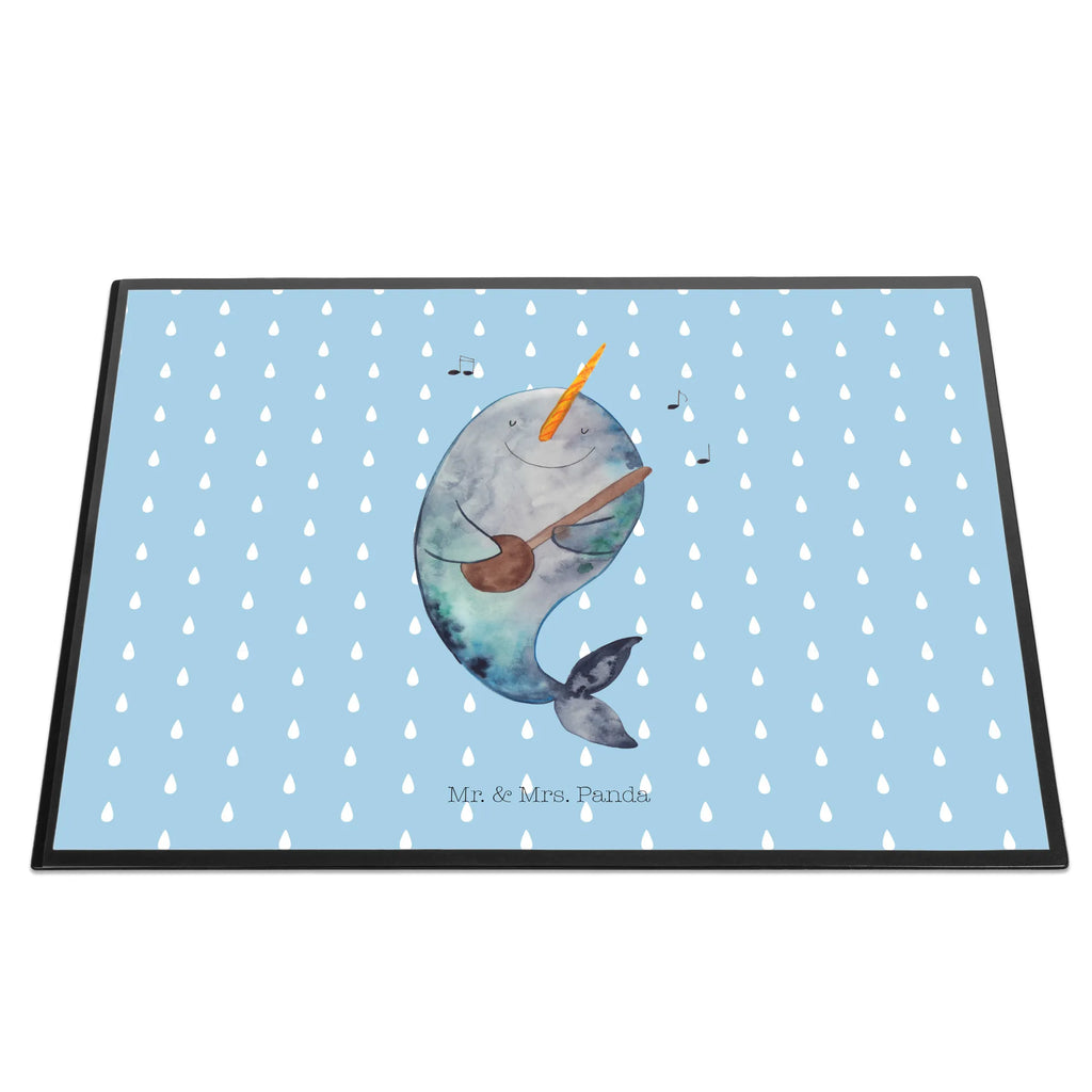 Podkładka na biurko narwal Gitara Bürobedarf, Schreibtischauflage, Schreibtisch Unterlagen, Schreibunterlage, Büroartikel, Schreibtischunterlage Groß, Schreibwaren, Meerestiere, Meer, Urlaub, Tanzen, Probleme, Wal, Gespräche, Narwal, Problemlösung, Gitarre, Frust