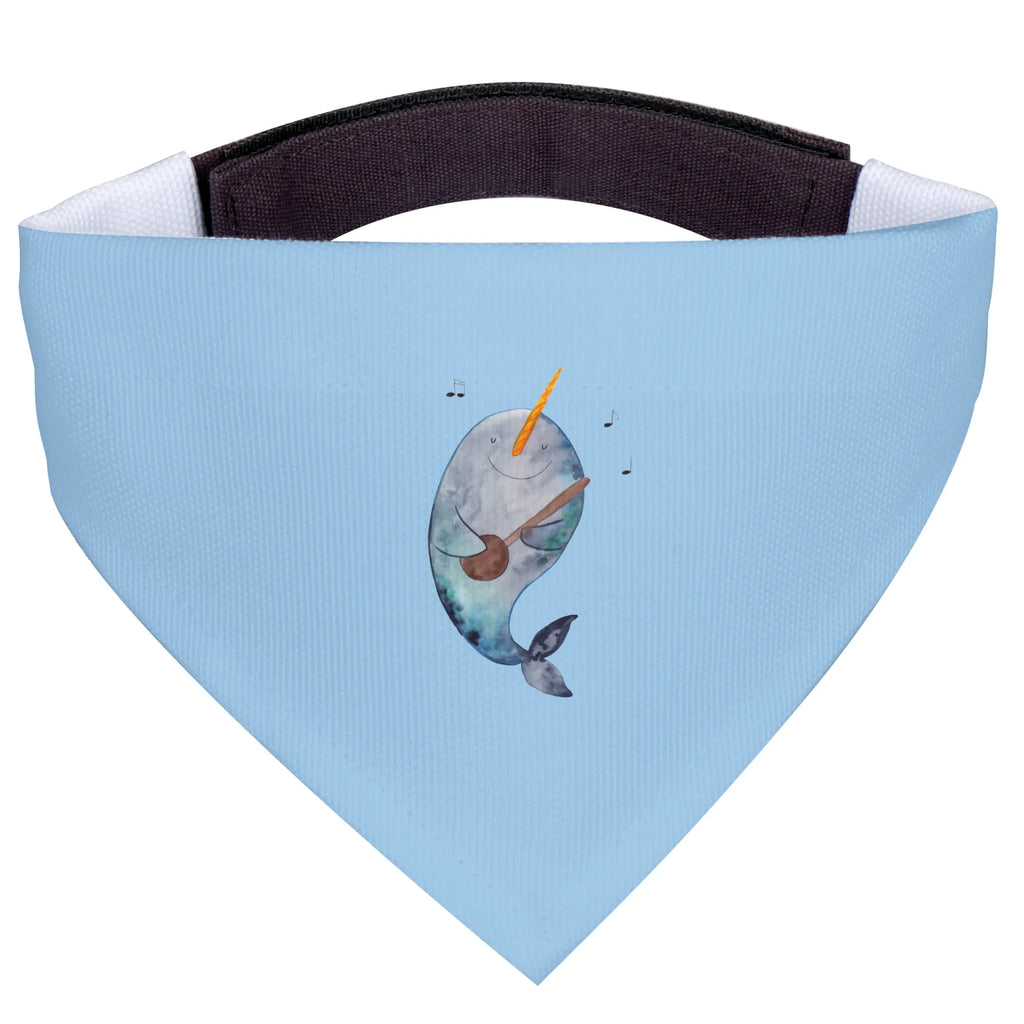 Chusta na szyję dla psa L narwal Gitara Hundehalstuch, Tuch, Mittelgroße Hunde, Halstuch, Hunde, Mittel, Meer, Meerestiere, Urlaub, Narwal, Probleme, Problemlösung, Tanzen, Gitarre, Frust, Wal, Gespräche