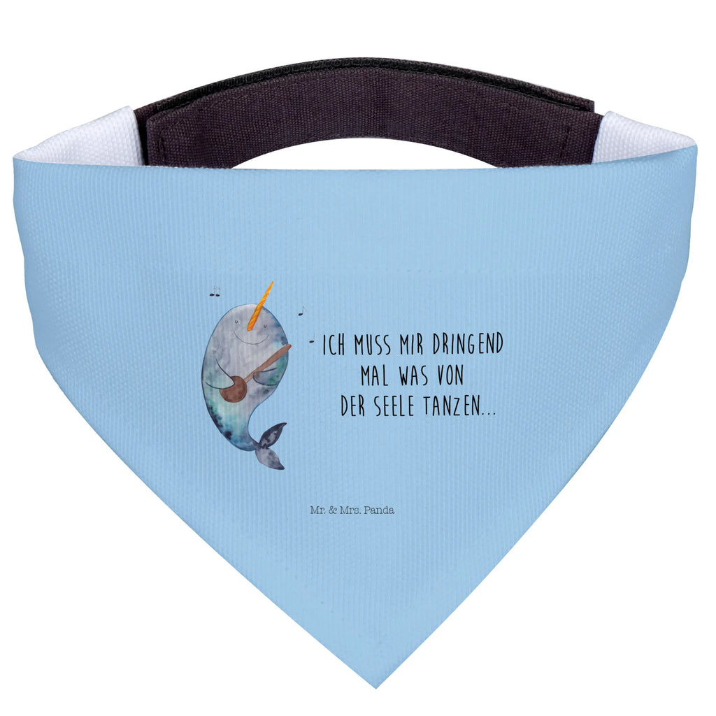 Chusta na szyję dla psa L narwal Gitara Hundehalstuch, Tuch, Mittelgroße Hunde, Halstuch, Hunde, Mittel, Meer, Meerestiere, Urlaub, Narwal, Probleme, Problemlösung, Tanzen, Gitarre, Frust, Wal, Gespräche