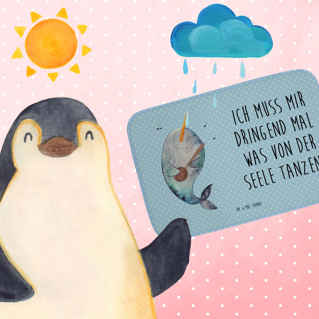 dywanik łazienkowy narwal Gitara Zwierzeta morskie, Morze, Wakacje