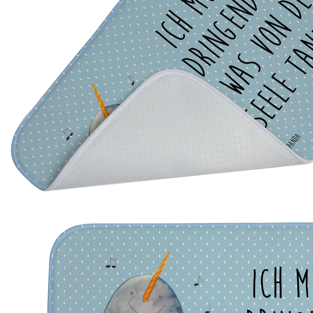 dywanik łazienkowy narwal Gitara Zwierzeta morskie, Morze, Wakacje