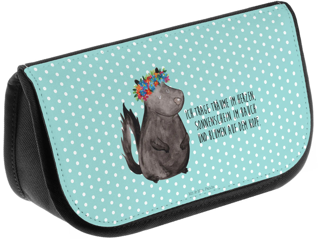 Kosmetiktasche Stinktier Mädchen reise kosmetiktasche, Kulturbeutel, Schminktäschchen, reiseschminktasche, Kosmetiktasche, Waschtasche, utensilientasche, Beautybag, Reisenecessaires, Necessaire, Waschbeutel, toilettenbeutel, kleines Täschchen, kosmetiktäschchen, beauty case, Beauty Bag, Toilettentasche, Organizer Tasche, kosmetik beutel, Schminkbeutel, Make-Up Bag, kulturtäschchen, Schminktasche, Kulturtasche, bad tasche, zubehörtasche, hygiene tasche, beauty tasche, Skunk, Stinktier, Stinker, Yoga, Namaste, Wildtier, Stinki, Raubtier