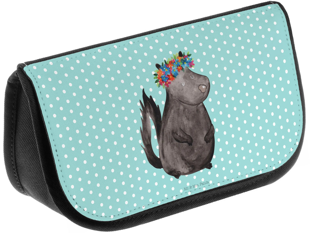 Kosmetiktasche Stinktier Mädchen reise kosmetiktasche, Kulturbeutel, Schminktäschchen, reiseschminktasche, Kosmetiktasche, Waschtasche, utensilientasche, Beautybag, Reisenecessaires, Necessaire, Waschbeutel, toilettenbeutel, kleines Täschchen, kosmetiktäschchen, beauty case, Beauty Bag, Toilettentasche, Organizer Tasche, kosmetik beutel, Schminkbeutel, Make-Up Bag, kulturtäschchen, Schminktasche, Kulturtasche, bad tasche, zubehörtasche, hygiene tasche, beauty tasche, Skunk, Stinktier, Stinker, Yoga, Namaste, Wildtier, Stinki, Raubtier