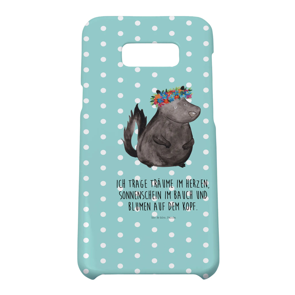 Handyhülle Stinktier Mädchen Cover, Hülle, Handy Case, Iphone 10, Handycover, Handyhülle, Iphone X, Handy, Stinktier, Skunk, Stinker, Namaste, Wildtier, Yoga, Raubtier, Stinki