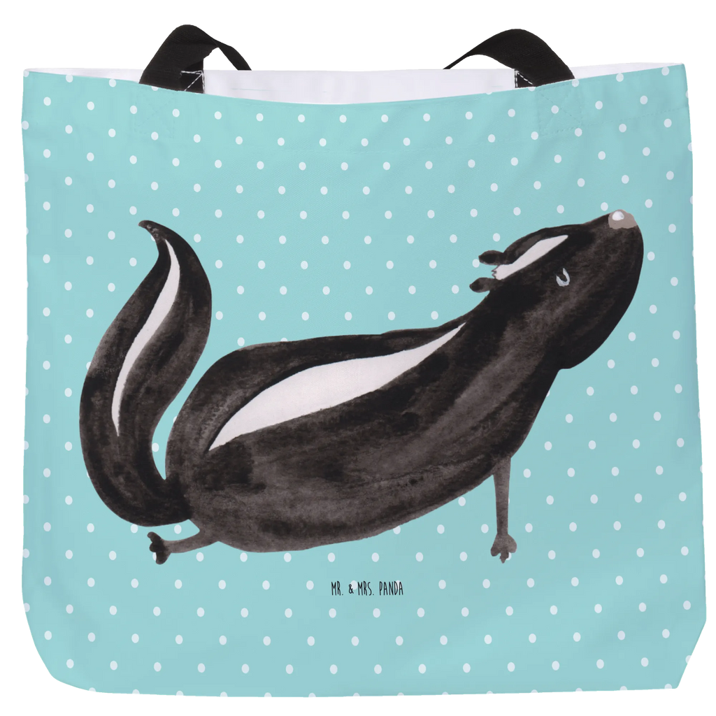 Shopper skunks Joga Schultasche, Alltagstasche, Schulbeutel, Einkaufsbeutel, Shopper, Einkaufstasche, Freizeittasche, Beutel, Tasche, Strandtasche, Tragebeutel, Stinktier, Skunk, Yoga, Lache, Liebe, Stinker, Stinki, Namaste, Wildtier, Raubtier, Lebe
