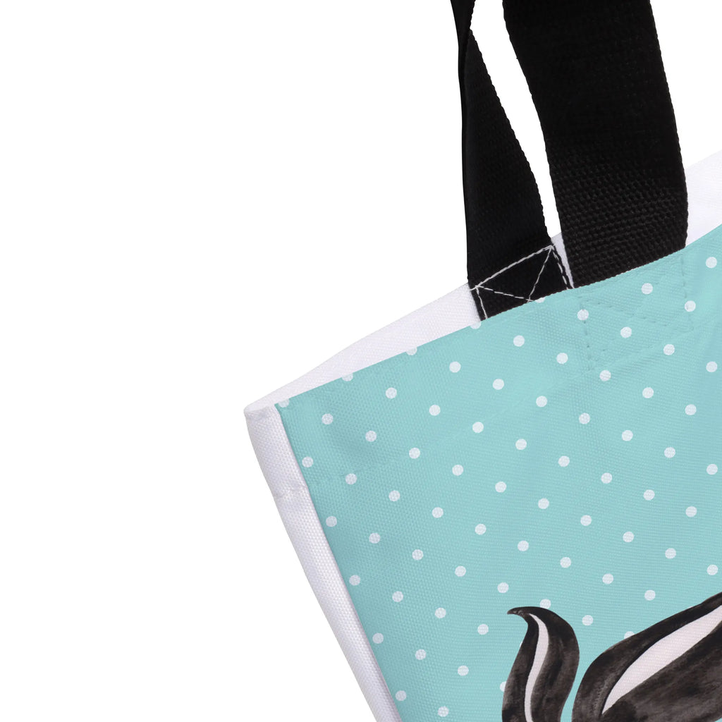 Shopper skunks Joga Schultasche, Alltagstasche, Schulbeutel, Einkaufsbeutel, Shopper, Einkaufstasche, Freizeittasche, Beutel, Tasche, Strandtasche, Tragebeutel, Stinktier, Skunk, Yoga, Lache, Liebe, Stinker, Stinki, Namaste, Wildtier, Raubtier, Lebe