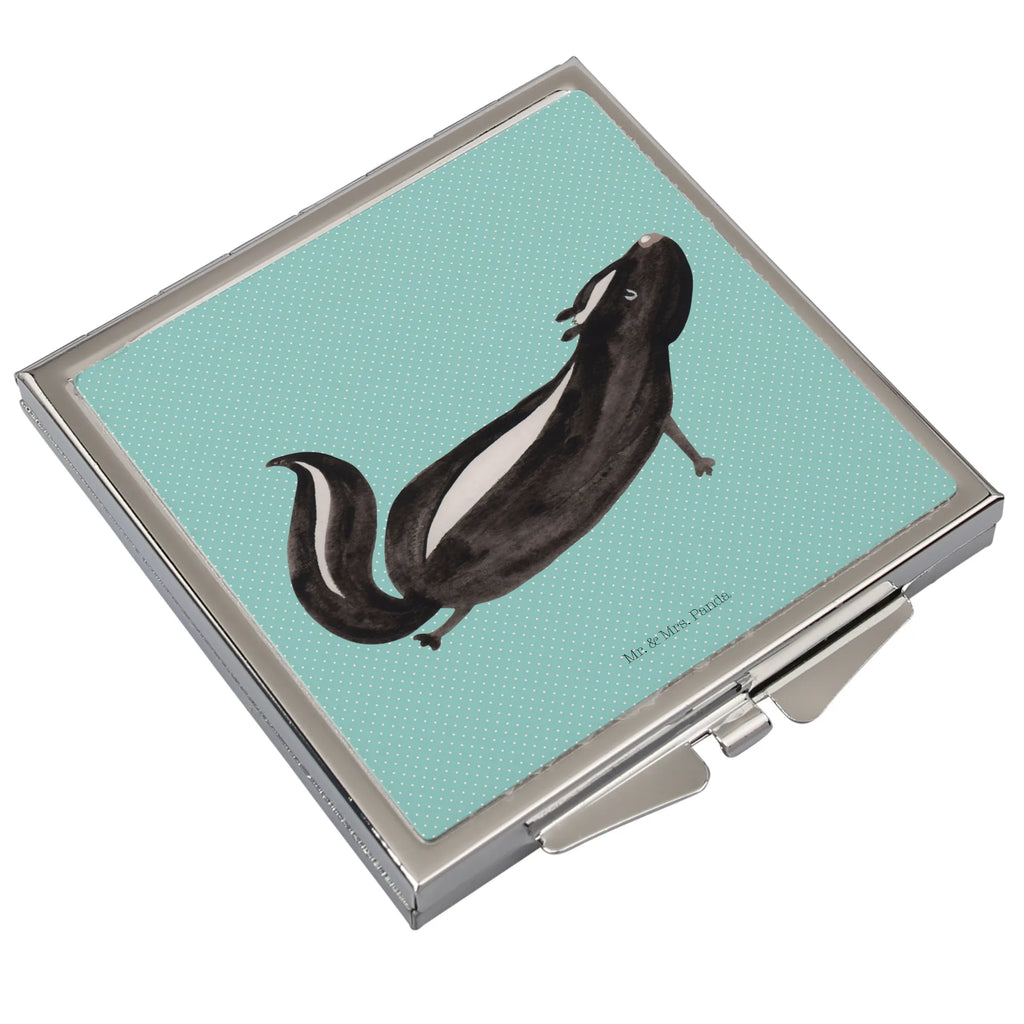 Kwadratowe lusterko do torebki skunks Joga Spiegel Für Unterwegs, Spiegel Für Schminktasche, Klappbarer Taschenspiegel, Tragbarer Spiegel, Spiegel Für Make-Up Tasche, Design Taschenspiegel, Taschenspiegel, Handspiegel Mit Hülle, Spiegel Für Handtasche, Schminkspiegel To Go, Handspiegel Geschenkidee, Kosmetikspiegel Klein, Handspiegel Zum Mitnehmen, Taschen-Kosmetikspiegel, Klappbarer Handspiegel, Reise Spiegel, Schminkspiegel Kompakt, Handtaschenspiegel, Handspiegel Für Damen, Vintage Kompaktspiegel, Deko Handspiegel, Runder Taschenspiegel, Mini Spiegel, Quadratischer Handspiegel, Kompaktspiegel, Klappspiegel, Stinktier, Skunk, Lache, Namaste, Raubtier, Yoga, Lebe, Stinker, Liebe, Stinki, Wildtier