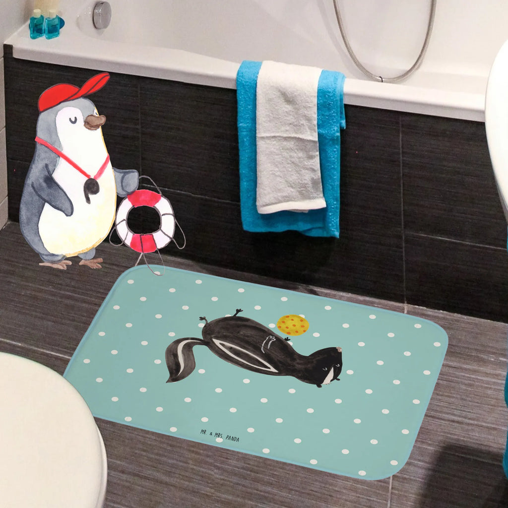 Badematte Stinktier Ball duschmatten, Badematte, badezimmer läufer, wannenvorleger, Teppich Fürs Bad, Duschvorleger, duschmatte, badezimmervorleger, Badteppich, Badvorleger, fußmatte bad, rutschfeste matte, Bad Fußmatte, badezimmermatten, teppich für bad, Badezimmer Matte, badmatten, Badläufer, bad läufer, badezimmerteppiche, badezimmermatte, Badezimmerteppich, Stinktier, Skunk, Weisheit, Stinker, Verspielt, Stinki, Wildtier, Raubtier