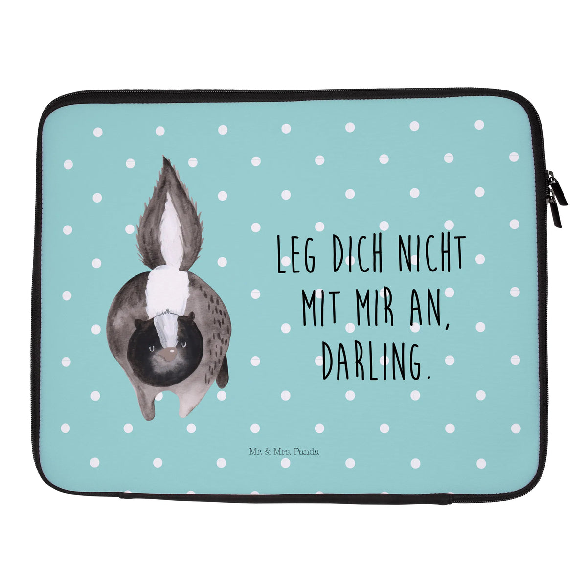 Notebook Tasche Stinktier Angriff
