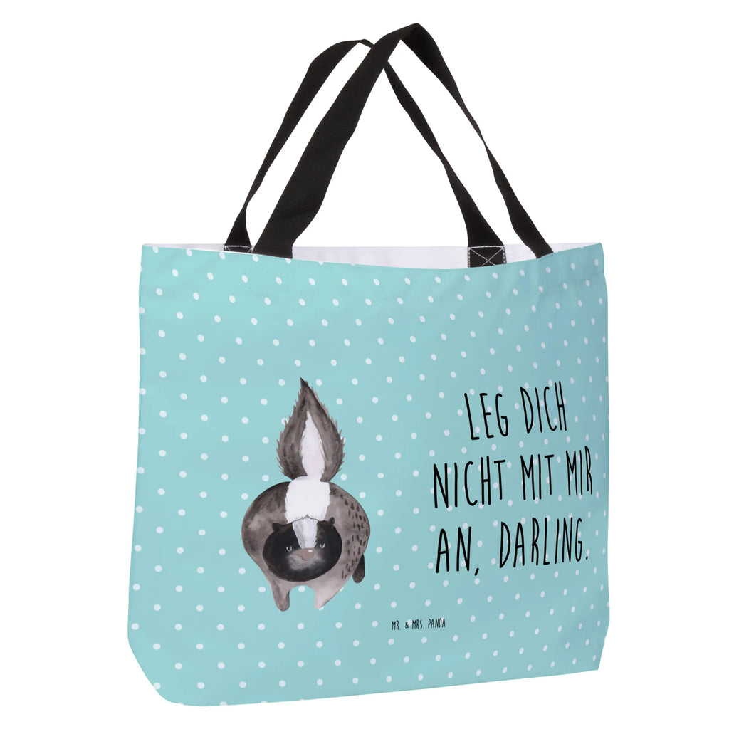 Shopper skunk attack Alltagstasche, Schulbeutel, Tasche, Einkaufstasche, Schultasche, Freizeittasche, Strandtasche, Einkaufsbeutel, Shopper, Tragebeutel, Beutel, Stinktier, Skunk, Drohung, Stinker, Wildtier, Stinki, Raubtier, wütend