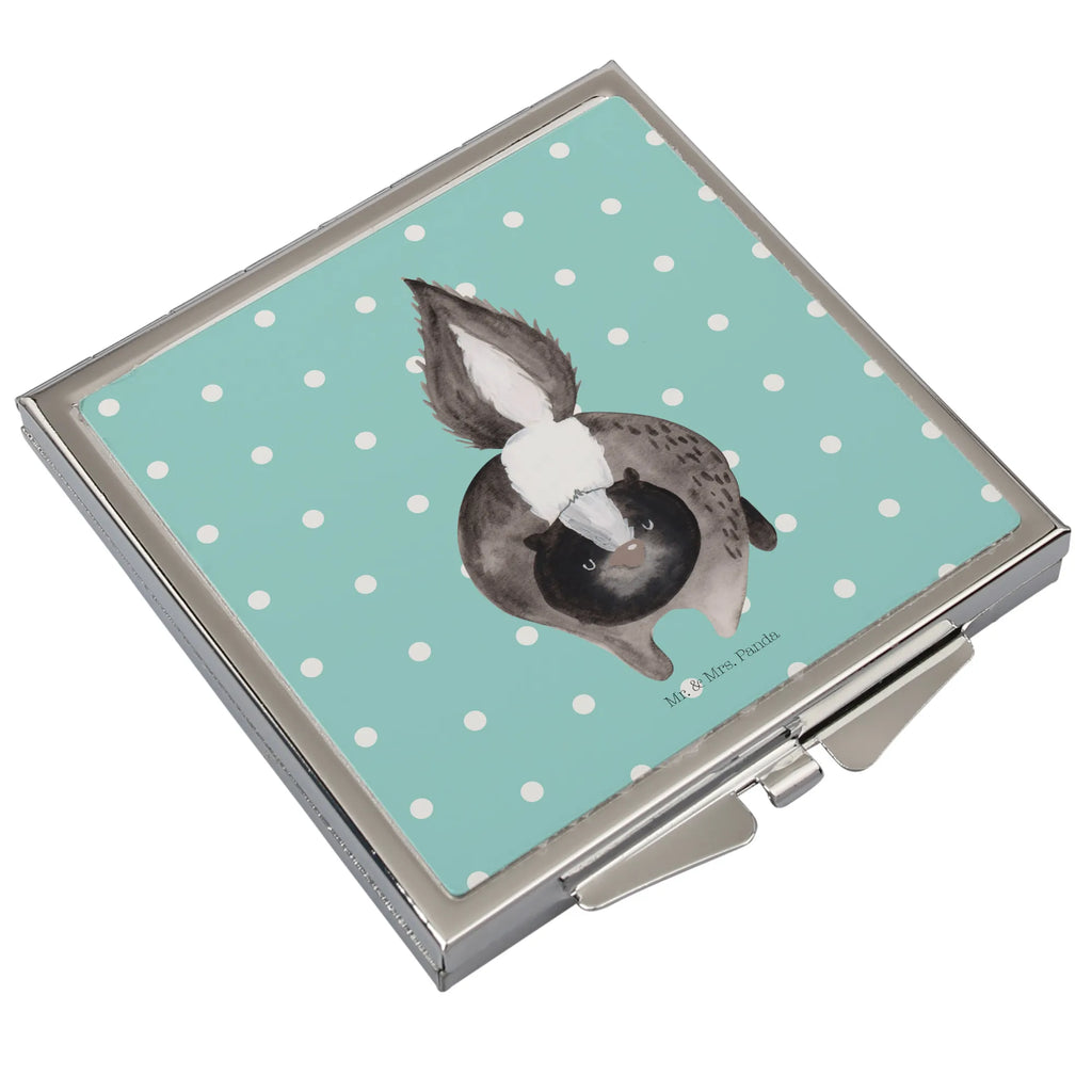 Handbag mirror skunk attack Vintage Kompaktspiegel, Taschenspiegel, Taschen-Kosmetikspiegel, Klappbarer Handspiegel, Schminkspiegel To Go, Klappspiegel, Silber, Tragbarer Spiegel, Deko Handspiegel, Quadratischer Handspiegel, Spiegel Für Unterwegs, Spiegel Für Make-Up Tasche, Spiegel Für Schminktasche, Handspiegel Geschenkidee, Design Taschenspiegel, Klappbarer Taschenspiegel, Reise Spiegel, Handspiegel Für Damen, Handtaschenspiegel, Spiegel Für Handtasche, Kompaktspiegel, Kosmetikspiegel Klein, Runder Taschenspiegel, Mini Spiegel, Schminkspiegel Kompakt, Handspiegel Mit Hülle, Handspiegel Zum Mitnehmen, Stinktier, Skunk, Raubtier, wütend, Stinki, Drohung, Wildtier, Stinker